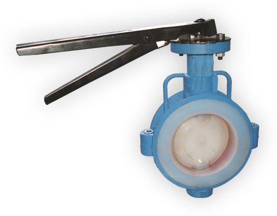 PFA Lined Butterfly Valves